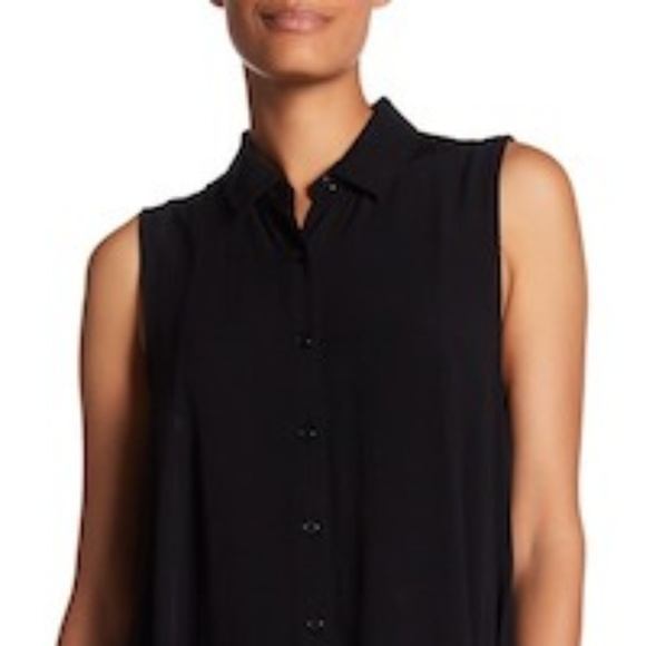 Black Collared Button Summer Dress - Picture 3 of 4